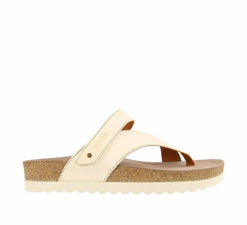 Birkenstock Lola Læder Sandaler Dame Hvide | DK 384LIS